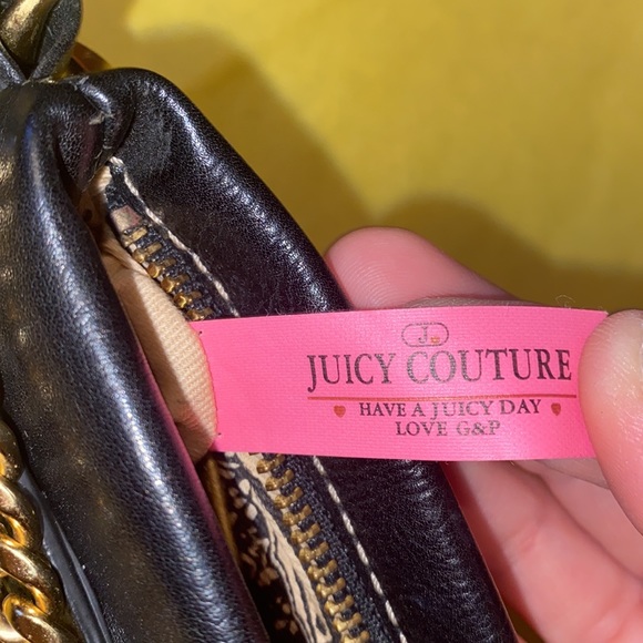 Juicy Couture Leather LARGE WRISTLET MINI BAG - Picture 15 of 16